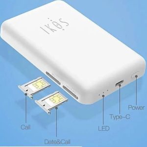 مبدل سیم کارت IKOS K6 دو سیم‌کارت با کد رجیستری